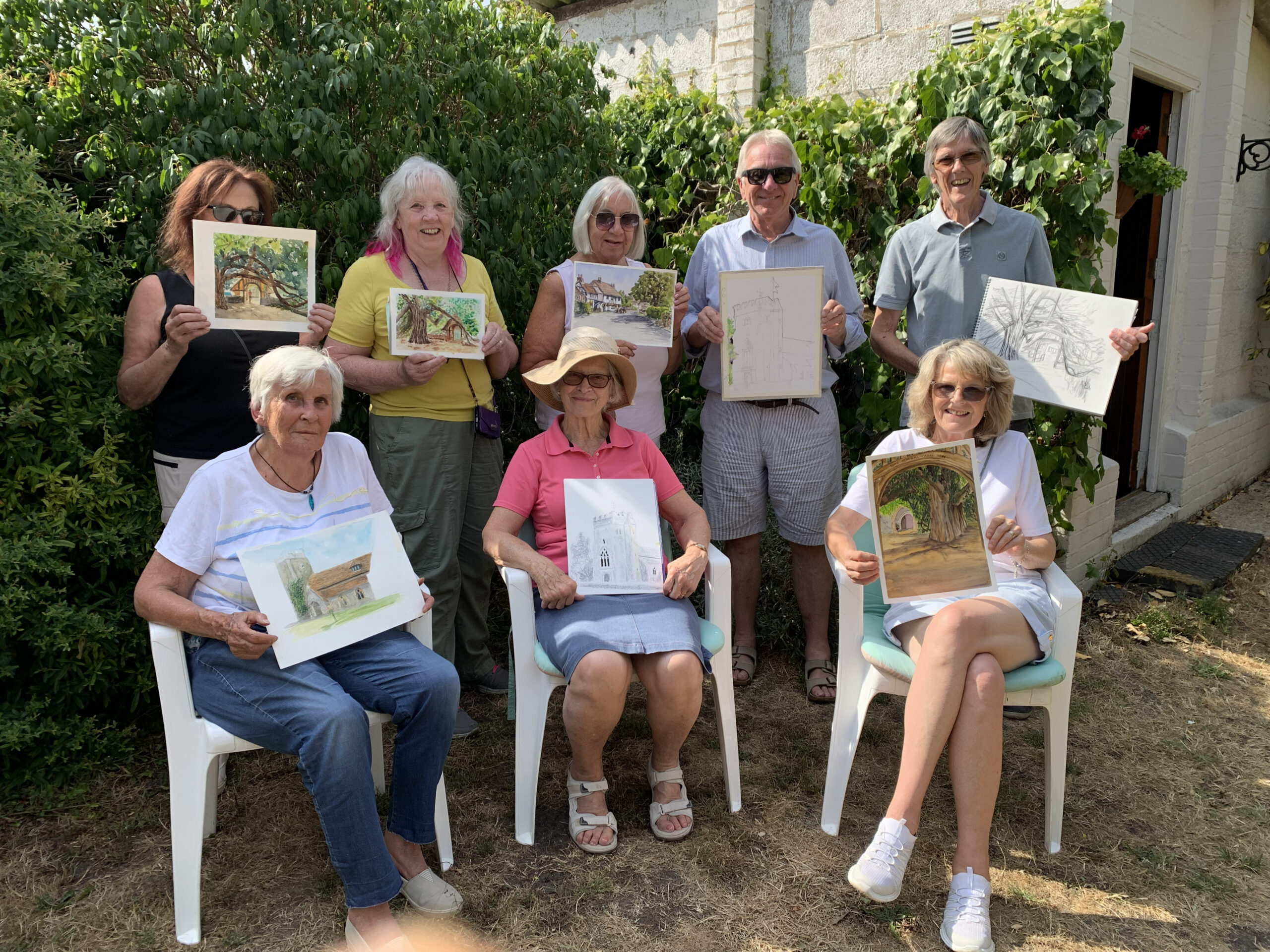 Sunday Painting August